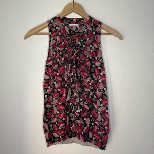 Vintage Cacharel Wool Sleeveless Blouse size S